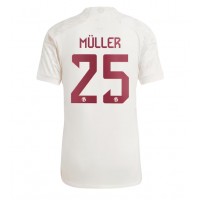 Bayern Munich Thomas Muller #25 Tredjedrakt 2023-24 Kortermet
